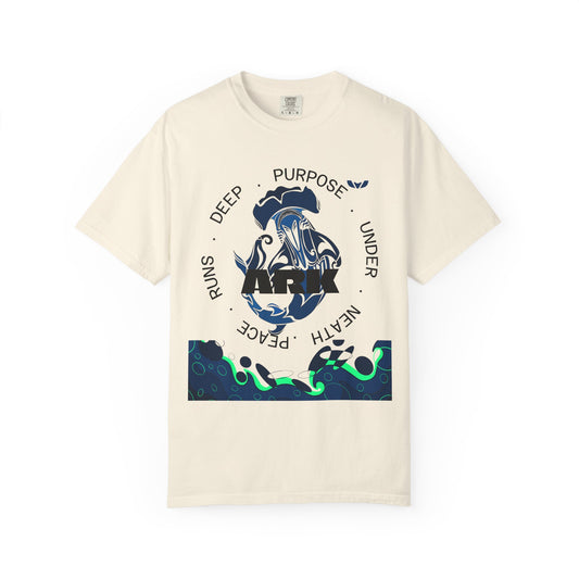 Peace and Purpose Shark Tee