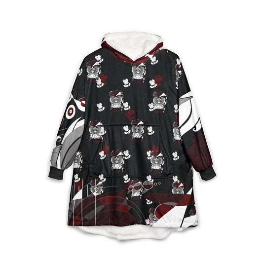 Bleeding Heart Dove Hooded Blanket